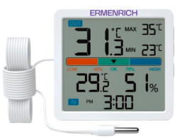 Levenhuk Report WR10 hőmérséklet- és páratartalom-mérő (86032)
