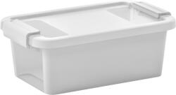 KIS Box fedővel KIS Bi-Box XS, 3 liter, fehér, 26, 5x16x10 cm