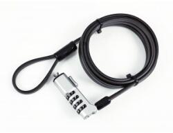 eSTUFF Security lock számzáras laptopzár (Wedge Slot) (GLB220302) (26444)