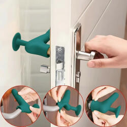 Leziter Ajtóütköző kilincsre kék (LAUB) - snaigeshop