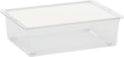 KIS Box fedővel KIS C-box L, 27 liter, átlátszó, 39x55x16 cm