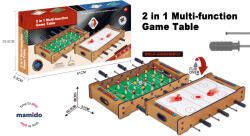 Mamido Társasjáték Asztali foci és léghoki 2 az 1-ben MT1141 (MT1141)