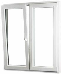 Extruplast Logistic SRL 160X150 cm kétszárnyú, középen felnyíló bukó-nyíló ablak balos (VSZ160150BHRV-XTRU)