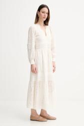 BOSS Orange pamut ruha - bézs 38