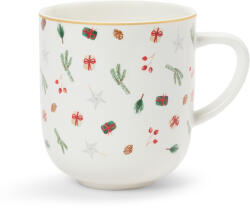 Tchibo - Nagyméretű mintás bögre - fehér