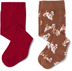 Tchibo - 2 kisgyerek harisnya - kisgyerek - méret 62/68 - barna