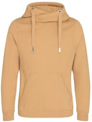 Just Hoods Pulóver keresztezett gallérral - Bézs | 2XL (JH021-1000225826)