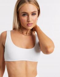 Missguided Fehér Csíkos Bikini Felső 40-ES Méret