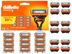 Gillette Eredeti Penge Utántöltő Cserélhető Ollók Gillette Fusion 5 x12 Borotvához (8700216388306)