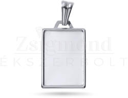  Ezüst gravírozható keretes medál (AG27833) AG27833