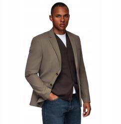 Ombre Férfi zakó, Size L, olívazöld, rayon, slim fit, elegáns (160592)