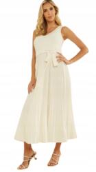 GUESS Ecru Ruha MIDI Fodros Szoknyával Gxl