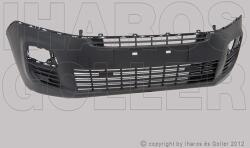 Citroen Berlingo 2018-2024 - Első lökhárító fekete, 6 szenzor jelöléssel