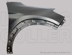 Hyundai Tucson 2015-2018 - Első sárvédő jobb, nem oldalvillogós