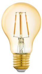 EGLO LED lámpa , égő , izzószálas hatás , filament , E27 , 4.9W , meleg fehér , dimmelhető , borostyán ságra , EGLO Connect. Z , Zigbee , 12221 (12221)