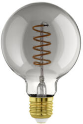 EGLO , 110287 , LEDE27 , fényforrás , 2000 K , E27 , 1X4W , Dimmelhető , fekete-átlátszó (110287)