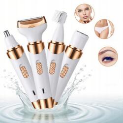  Női Borotva epilátor test epiláló gép bikini hónalj Usb 4in1