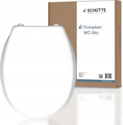 SCHÜTTE WC-ülőke Schütte 82000-A fehér duroplaszt, lassú záródású, 55-ös méret (82000)