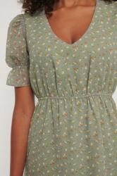 NA-KD Ruha Mini, Size 38, zöld, 100% poliészter