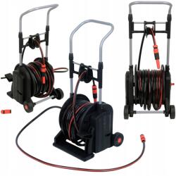 TOYA Kerti Tömlő Babakocsihoz, 25m, 1/2", feltekerhető szett (YT-90120)