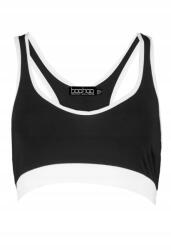 Boohoo Fekete Sport Melltartó Eu 38-as méret (DZZ30683)