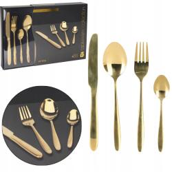Excellent Houseware arany evőeszköz készlet, 24 darabos, 6 személyre (CC4100940)