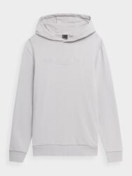 4F Férfi pulóver, kapucnis, Size S, szürke, nem cipzáros (4FSS23TSWSM266 SZARY)