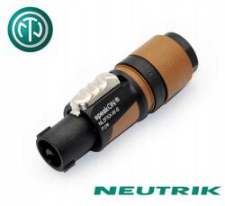 Neutrik Speacon Neutrik dugó NL2FXX-W-S Speakon csatlakozó (NL2FXX-W-S)
