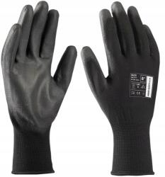 Ardon Buck Black munkavédelmi kesztyű, Size 7, varrásmentes, poliuretán (A9061 Rękawice Rękawiczki Robocze Czarne)