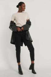 NA-KD Bézs Női Póló, Size XS, 100% pamut