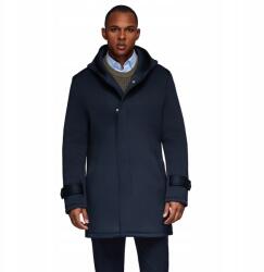 Ombre Férfi kabát, kapucnival, sötétkék, Size M, poliészter (169724)