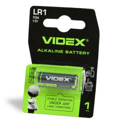 Videx LR1 1.5V alkáli elem bliszter 1 db (VIDBAT0050)