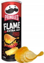 Pringles Chips Pokoli Sajt Ízesítéssel Hot Flamin Cheese 160G (5053990175888)