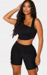 Prettylittlething Szép, Ráncolt Nadrág 34-ES Méret