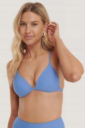 NA-KD Bikini Felső, Size XS, kék, 80% poliamid, 20% elasztán