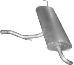 Polmo hátsó kipufogódob, Nissan Qashqai, 1.6, 2006.10-2014.04 (KC)