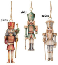 BOLTZE Felakasztható fém diótörő karácsonyfadísz - 13x0, 5x4, 3 cm (VR-2070187)