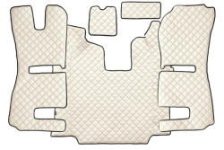  Bőr teljes padló borítás Scania R 2011-2016 aut. Recaro NEM felhajtható ülés (pezsgő)