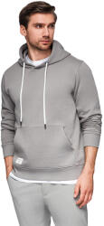 Ombre Férfi kapucnis kenguru pulóver szürke V8 OM-SSBN-0177 XXL (148473)