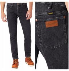 Wrangler Férfi farmernadrág Wrangler Larston, Size W32 L34, fekete, szűkített fazonú (W18S8930A)