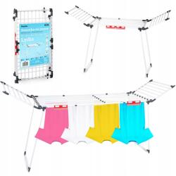 Massido Ruhaszárító Teleszkópos 27m XXXL Fehér (DUŻA SUSZARKA UBRAŃ BIELIZNY BALKONOWA) Ruhaszárító