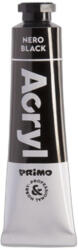 Primo Akrilfesték Primo Tubusos 18ml, Fekete (F405R800)