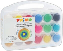  Tempera PRIMO 258TB18FMP alapszín + fluor + metál, 18x25ml (F258TB18FMP)
