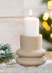  Porcelán gyertyatartó 8cm