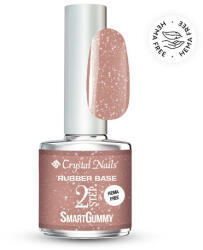 Crystal Nails - 2S - SMARTGUMMY HEMA FREE RUBBER BASE GEL - NR15 - DESERT SAND - 8ML - HF
