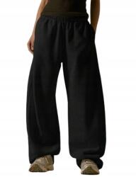 Shein Fekete Egyenes Szárú Melegítőnadrág Rugalmas Derékrésszel 1KG