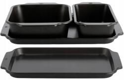  Lasagne Sütőforma, sütőlemez, 3 darabos szett, tapadásmentes (CC006520-001)