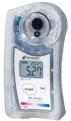 ATAGO PAL-pH Plus digitális pH mérő (pH 0, 00 - 14, 00, osztás: 0, 01) 100 mérés rögzítése, NFC adatátvitel (4301)