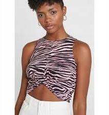 Even&Odd Even Odd Top Párduc Mintával L-es