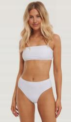 NA-KD Fehér Bikini Felső, Size S, 80% poliamid, 20% elasztán